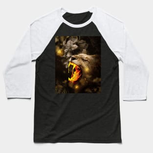 Gold Lion Baseball T-Shirt